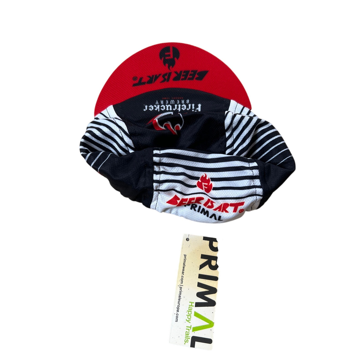 NWT Firetrucker Brewery Branded Cycling Cap