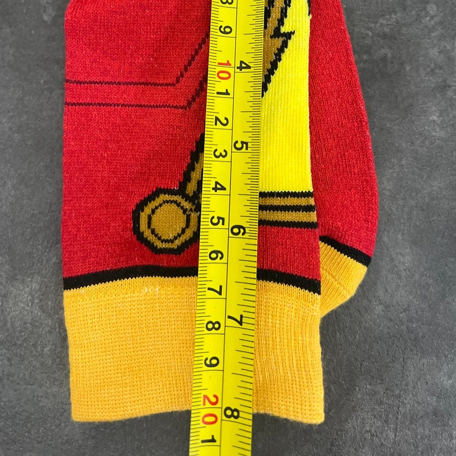 DC Comics Shazam NWT Crew Socks - Loot Crate Exclusive Sizes 8-12