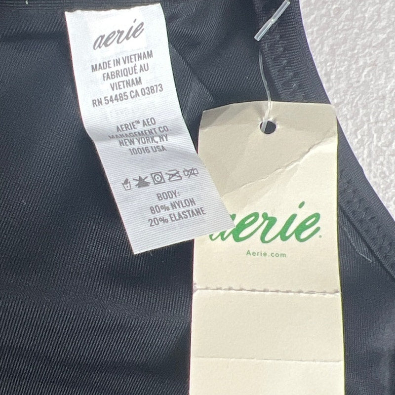 Aerie NWT Medium Swim Top Bow Tie Front