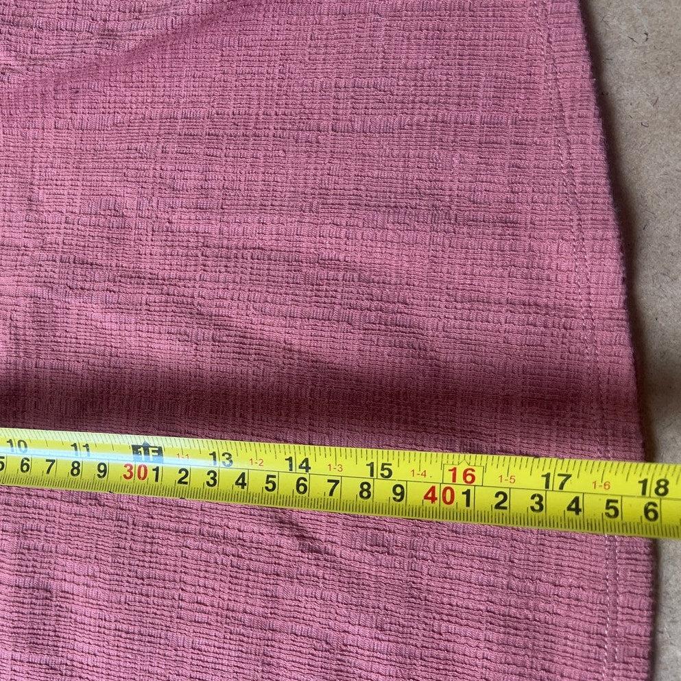 Madewell Skylark Cold Shoulder Top Women's XS Pink Orange