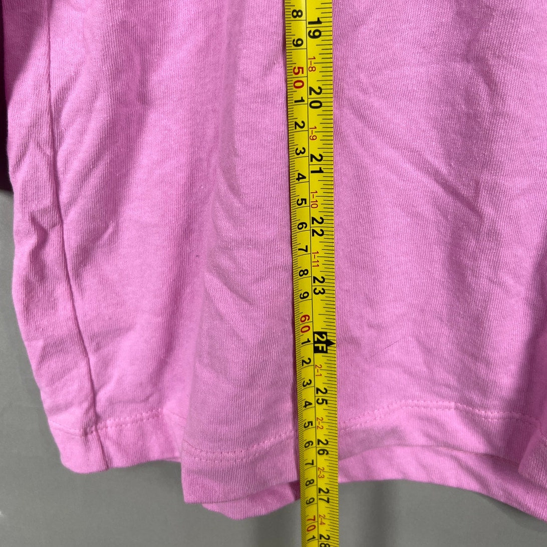 Chanel Fragrance Everywhere Pink Long Sleeve Women Shirt Size Medium