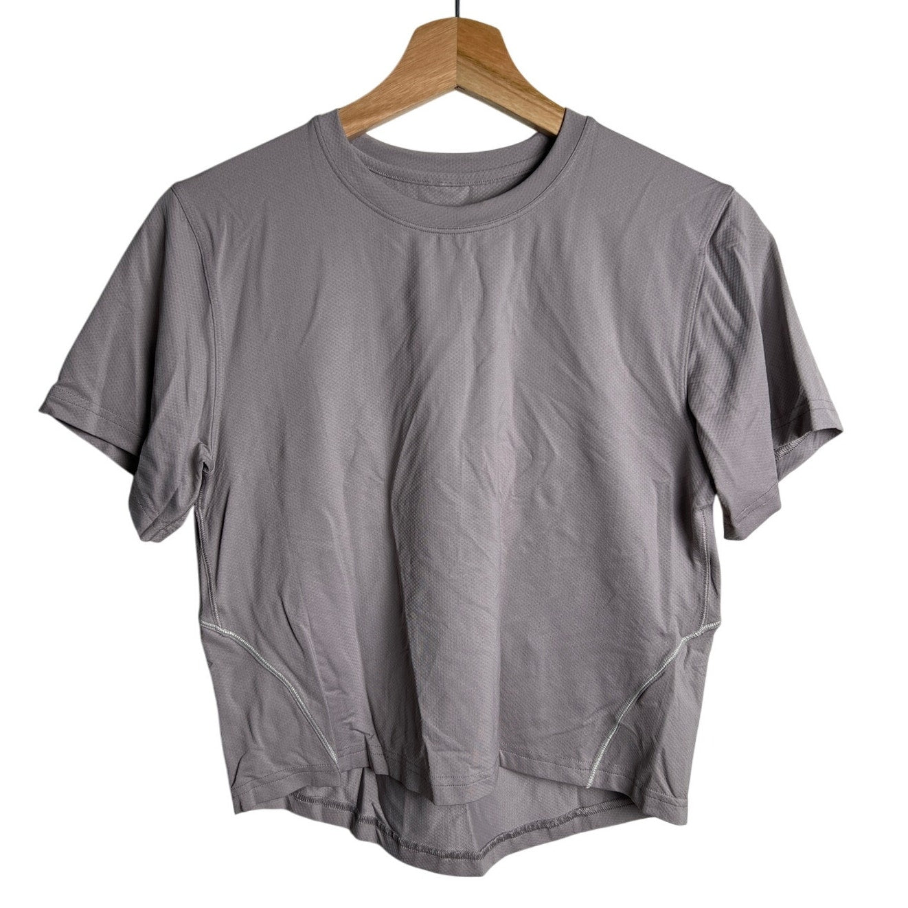 Lululemon Athletica Activewear Gray Top Women's Size M