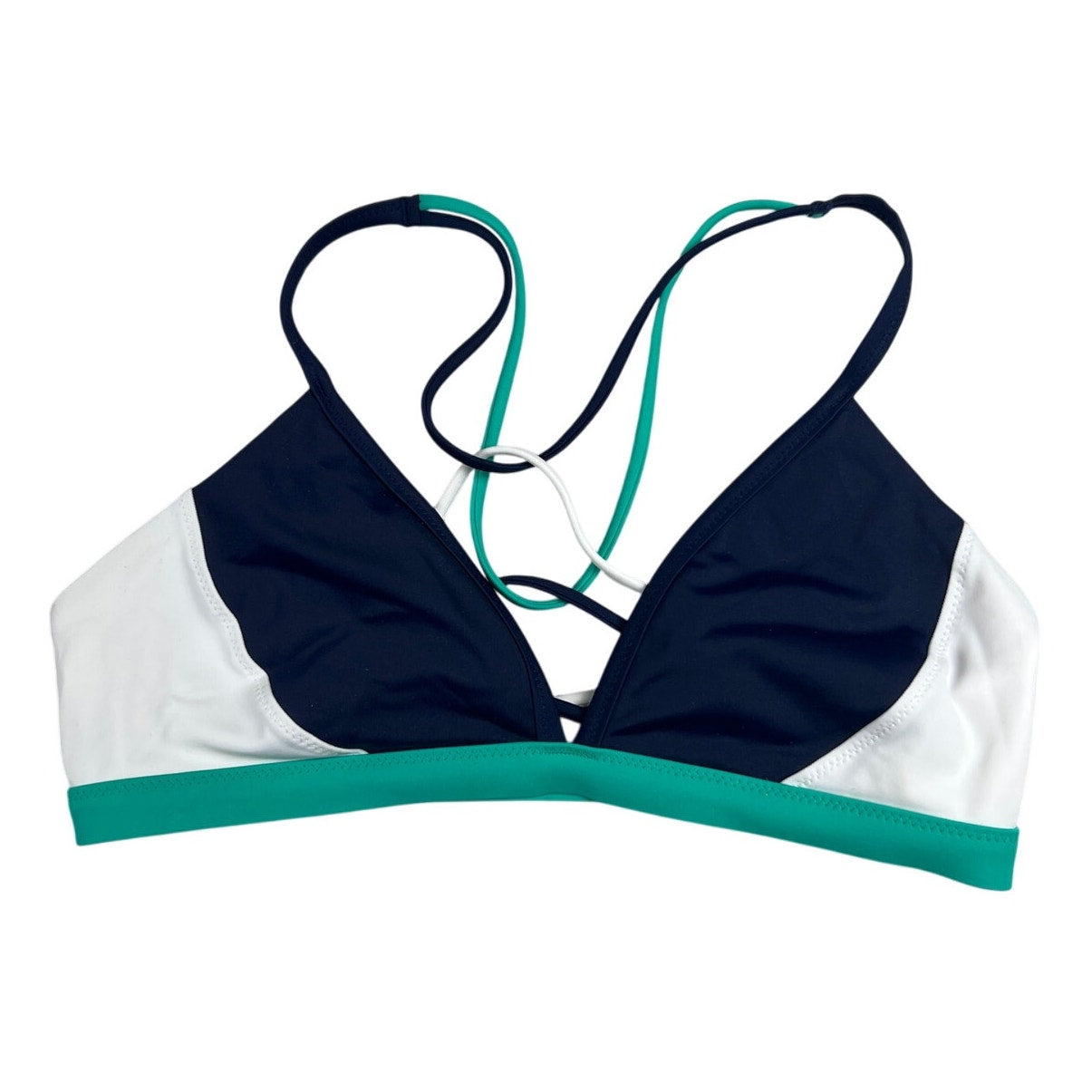 Athleta XS Freestyle Colorblock Bikini Swim Top