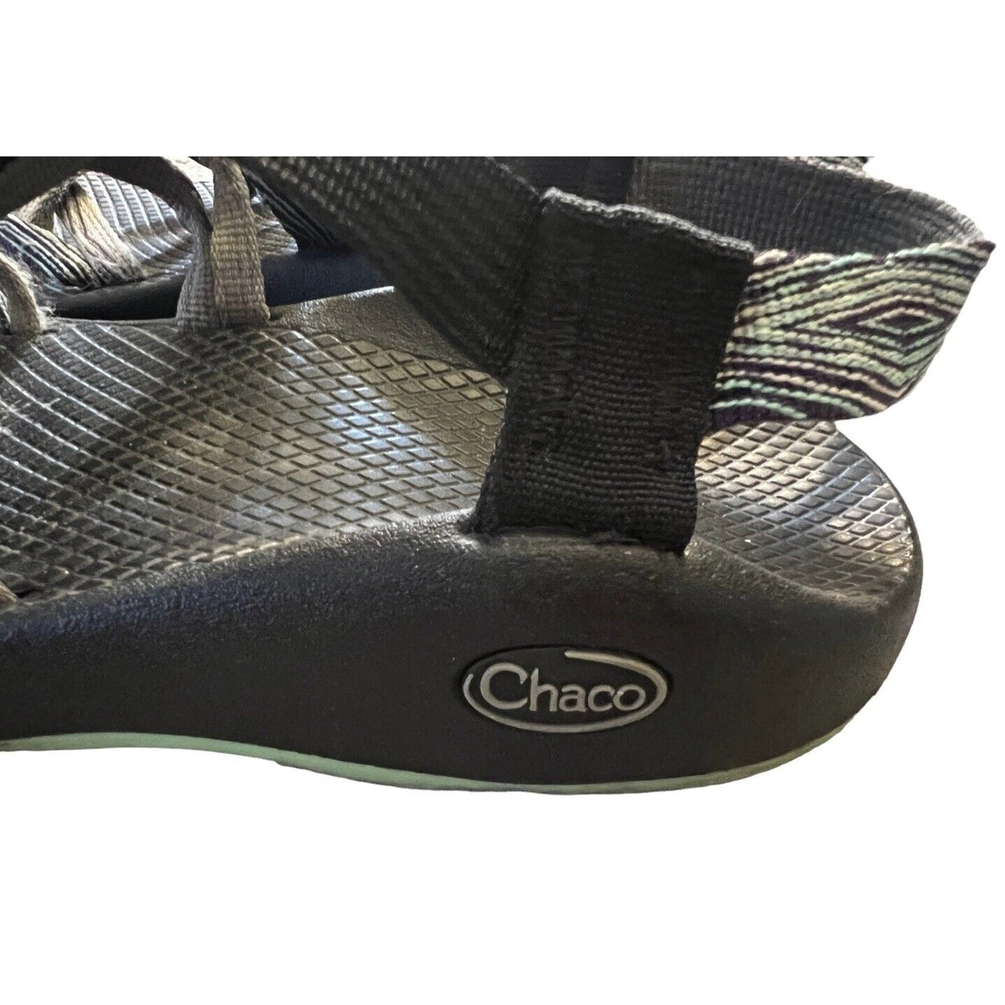 Chaco Women's Sandals Size 8 Green Purple Adjustable Strap