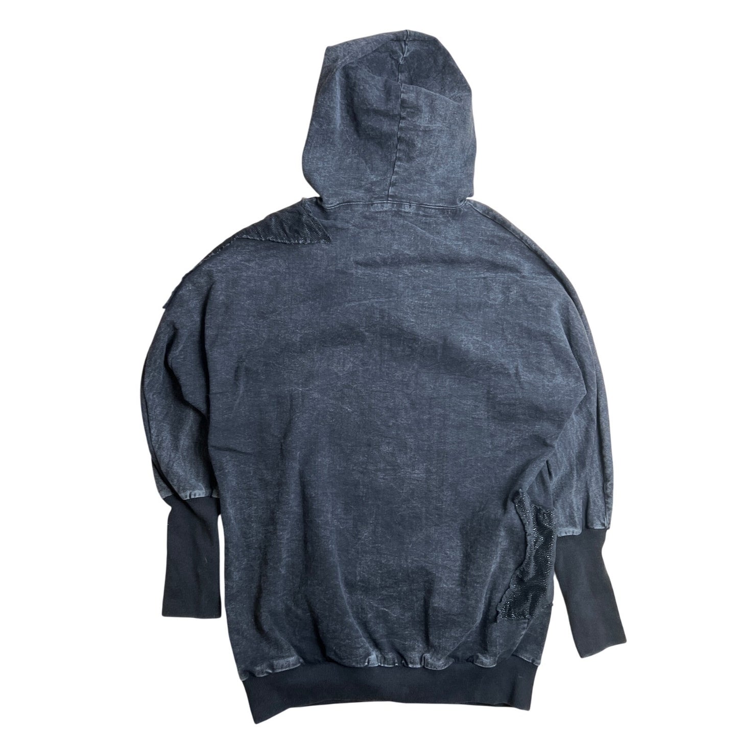 Phillipp Plein Black Patch Stars Men Hoodie Size 2XL