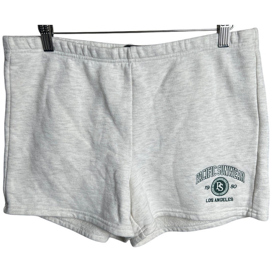 Pacsun Grey Sweatpants Slim Shorts Large Pacific Sunwear LA