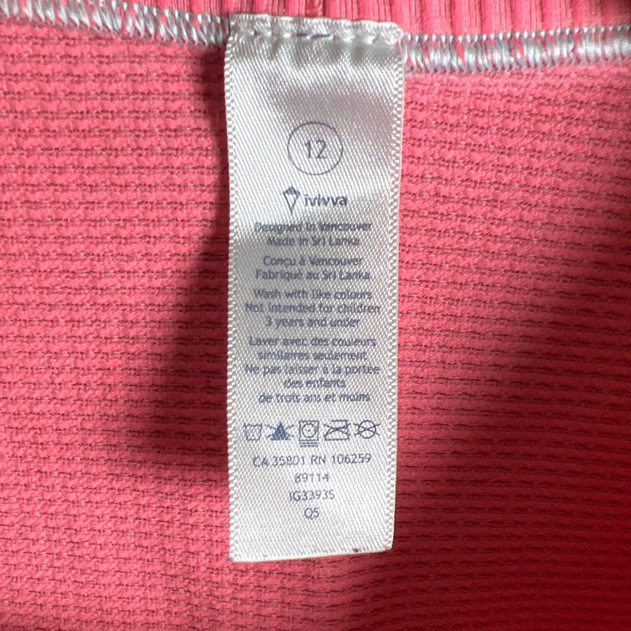 Ivivva By Lululemon Pink Women Size 12