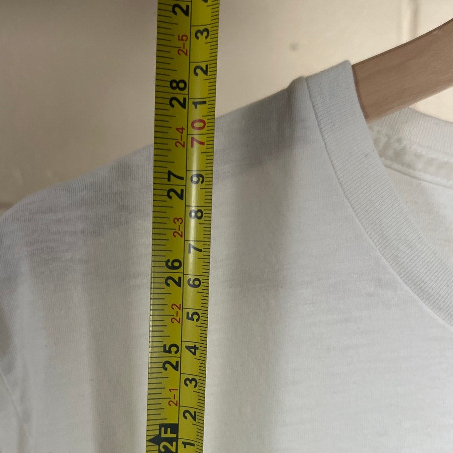 Patagonia Slim Fit Large L Tide Ride Organic Cotton White T-Shirt
