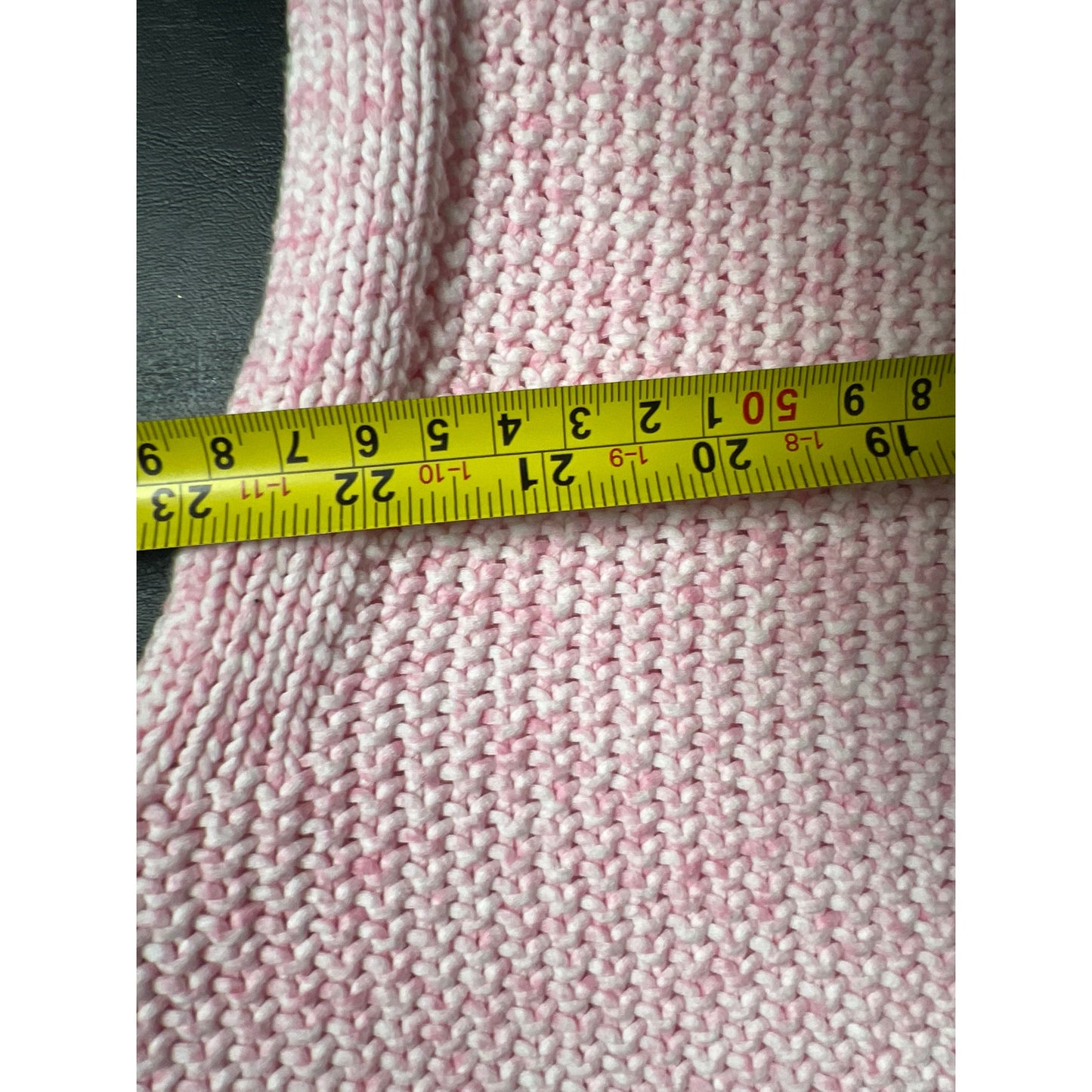 Habit Clothes To Live In Large Cotton Heaby Knit Pink Large