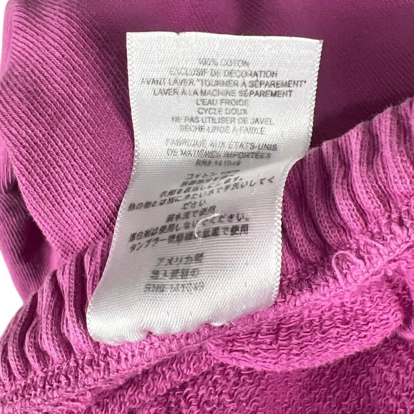 Free City Let's go Together Life Nature Love Size Medium Tokyo Pink Sweatpants