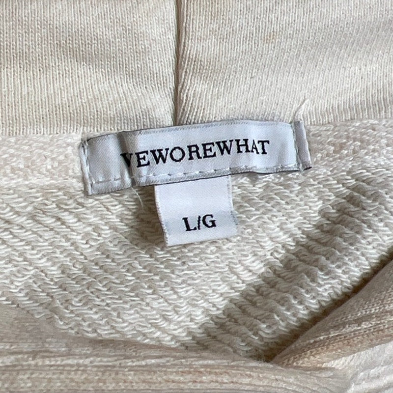 WeWoreWhat White Women Basic Hoodie Size Large