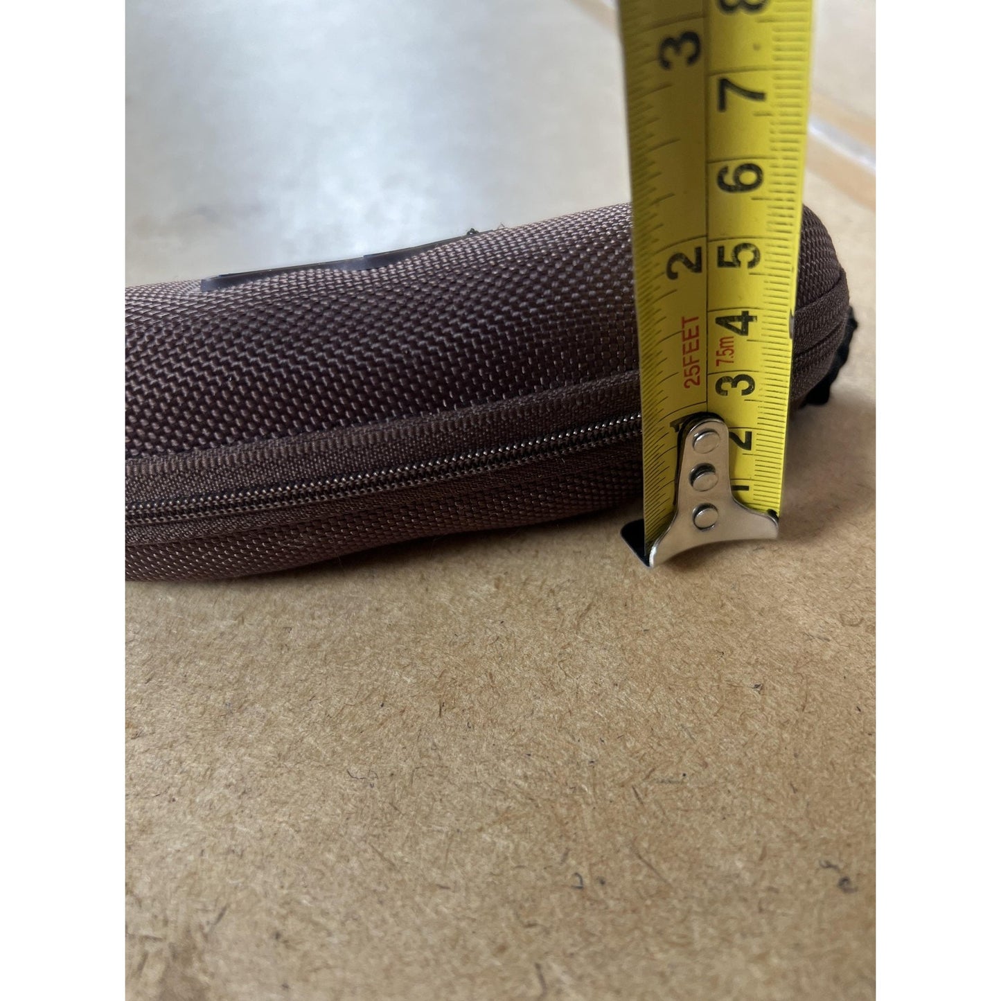 Maui Jim Sunglasses Mens 64-17-130 Brown Wrap Polarized MJ-405-10 Rimless