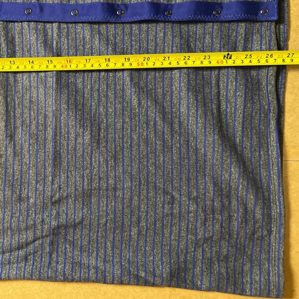 Lululemon Blue/Gray Stripes Blanket Scarf