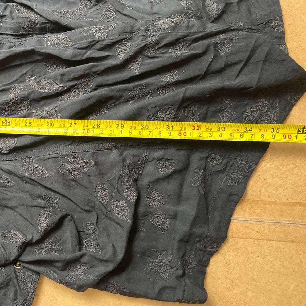 Hei Hei Black Melita Draped Jacket Size Small