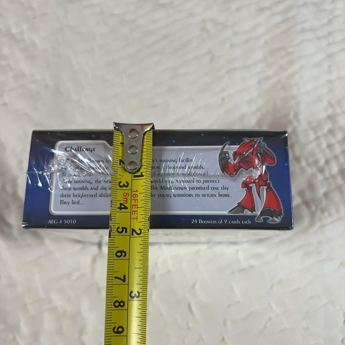 HumAliens Collectible Card Game Challenge Booster Box Blue 24 Boosters