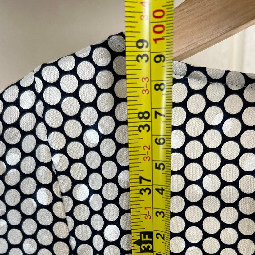 Diane Von Furstenberg Size 4 Side Tie Silk Fit & Flare Dress