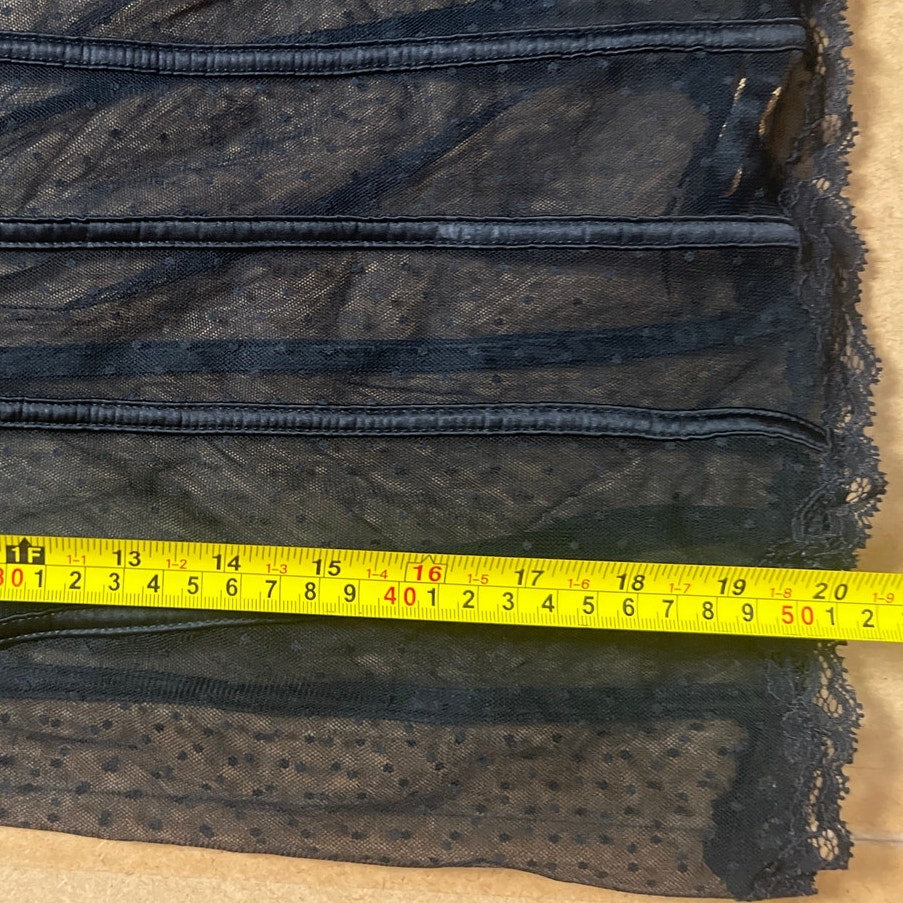 Victoria’s Secret Very Sexy Baby Doll Lace Sheer Black 34C