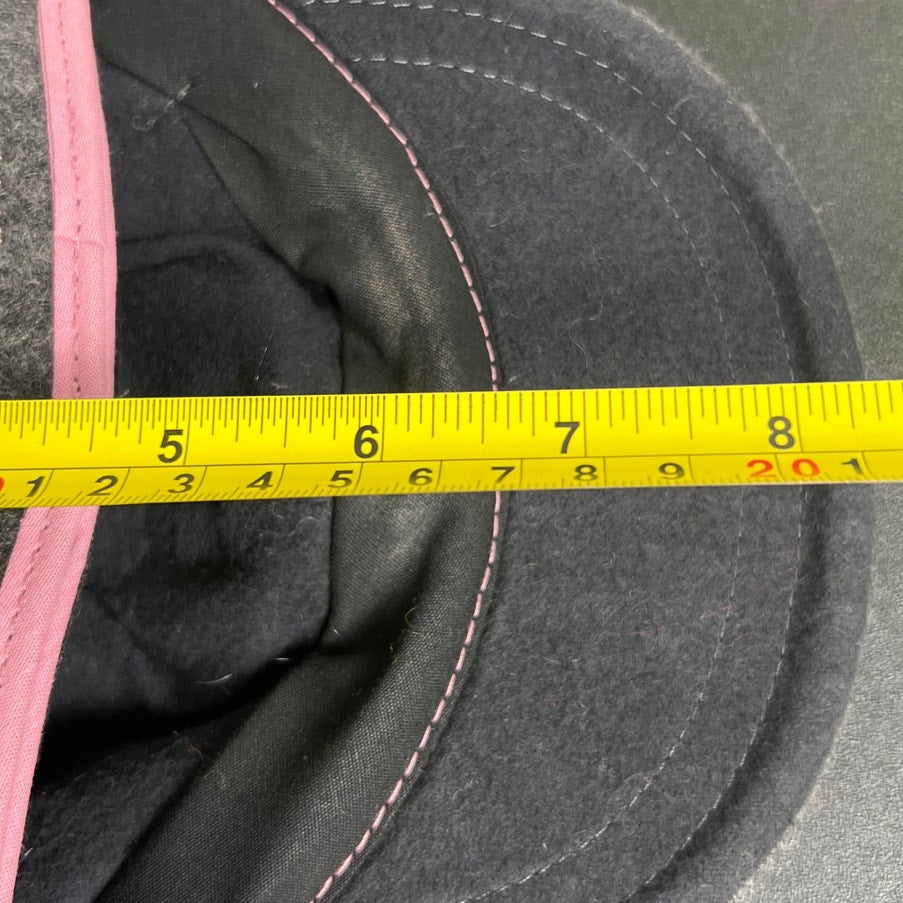Stormy Kromer Hat Cap Size 7 /8 Fitted Gray Pink Petal Wool Blend Women's