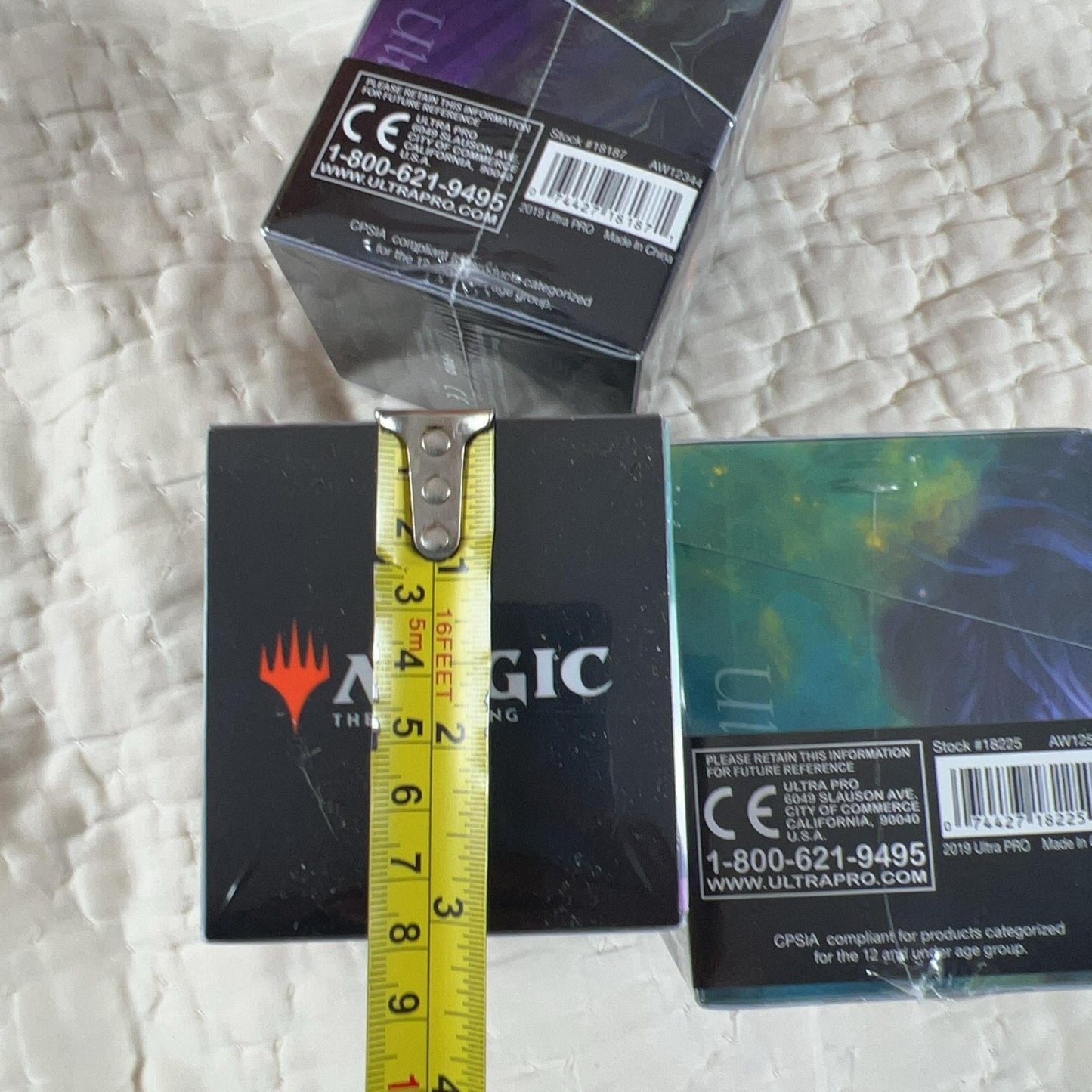 Ultra PRO Magic The Gathering PRO-100+ Deck Box Sealed Lot Of 3 Multicolor New