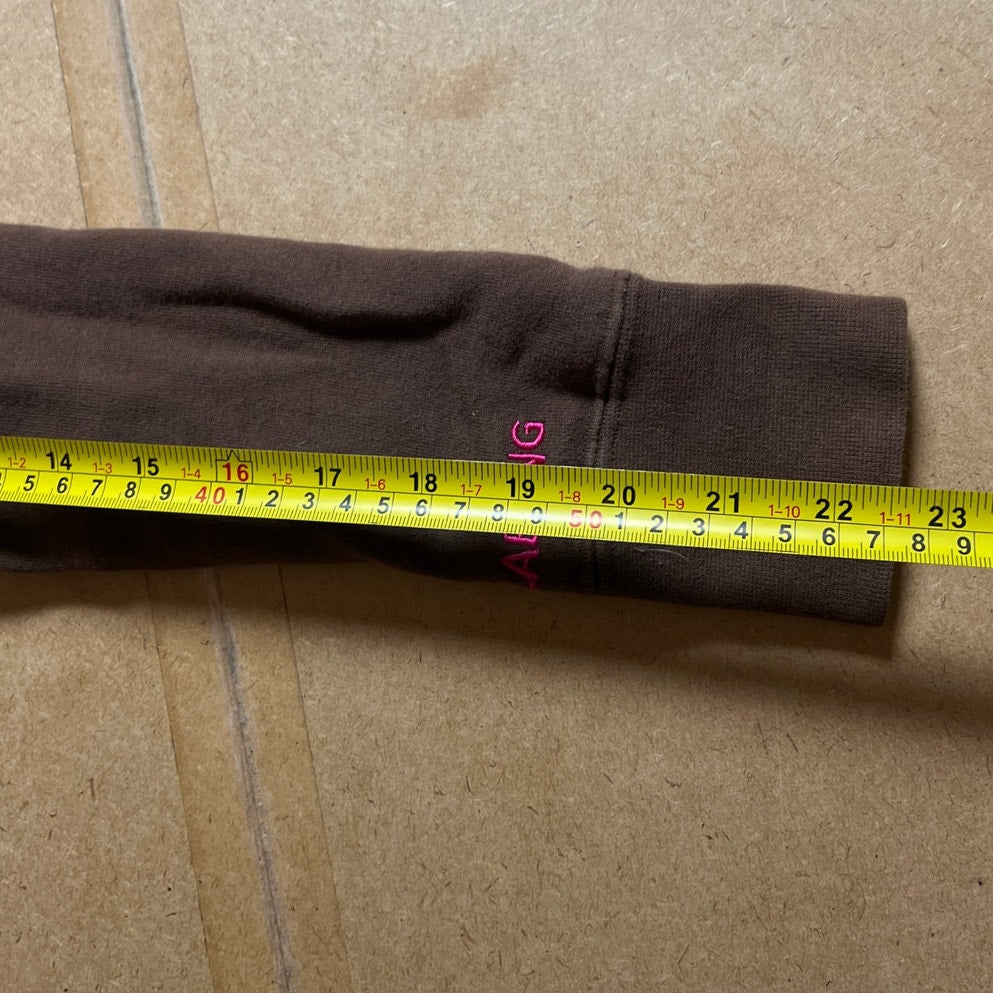 Y2K Billabong Brown Women Hooded Sweater Size XL