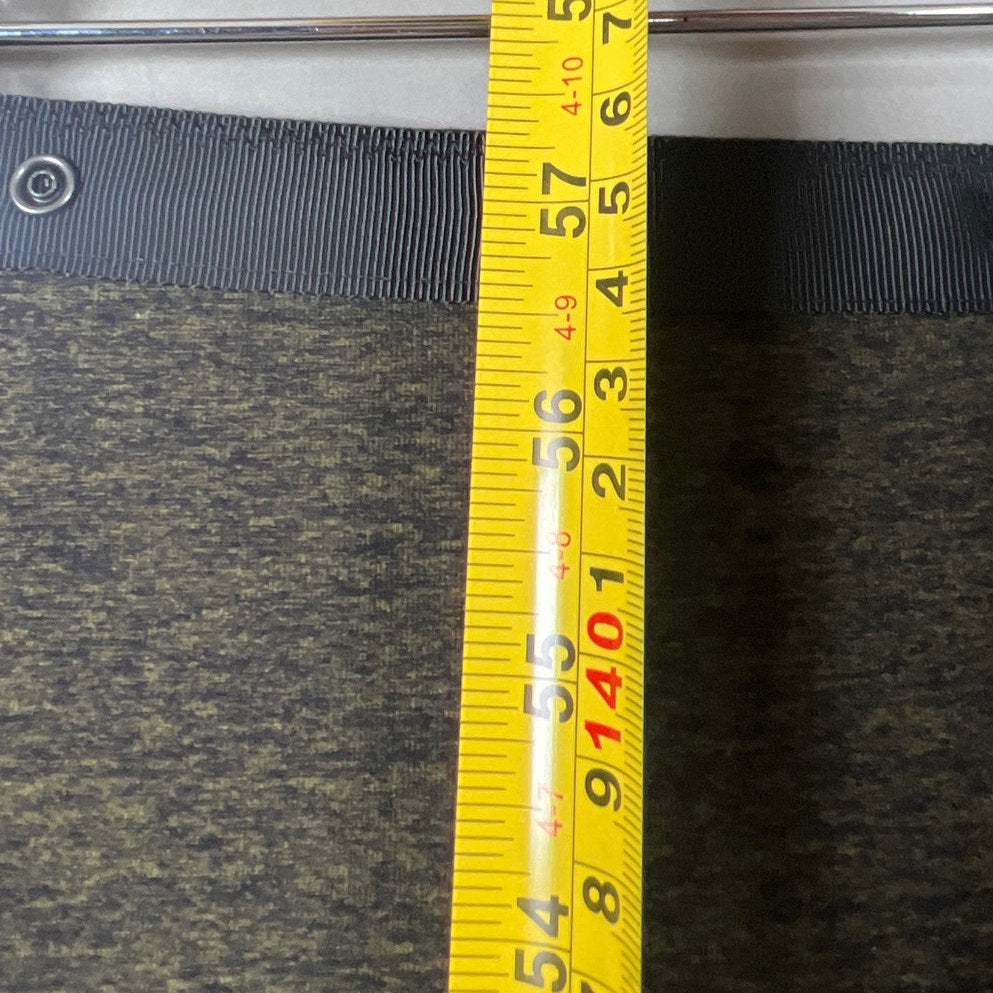 Lululemon Vinyasa Herringbone Brown Snap Infinity Scarf One Size