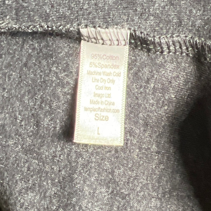 Laura Hlavac Gray Ruffle Vest Women's Size L