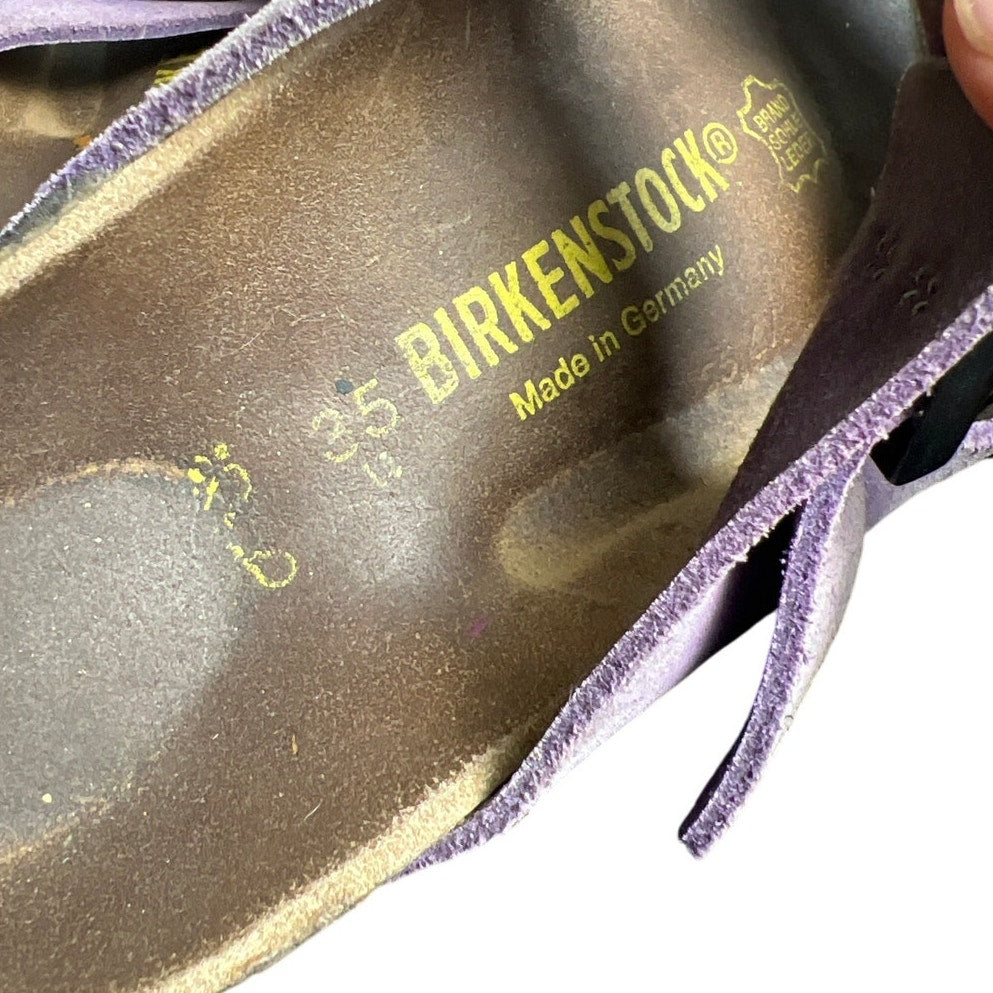 Ladies Birkenstock Purple Sandals Size 4.5