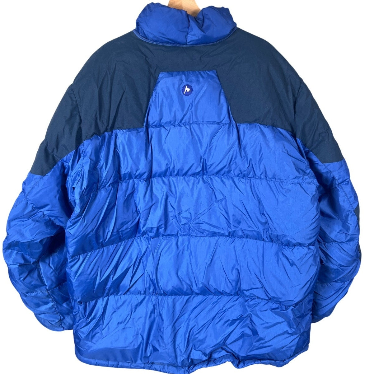 Marmot Mens 650 Fill Down Puffer Jacket in Blue Men Size XL
