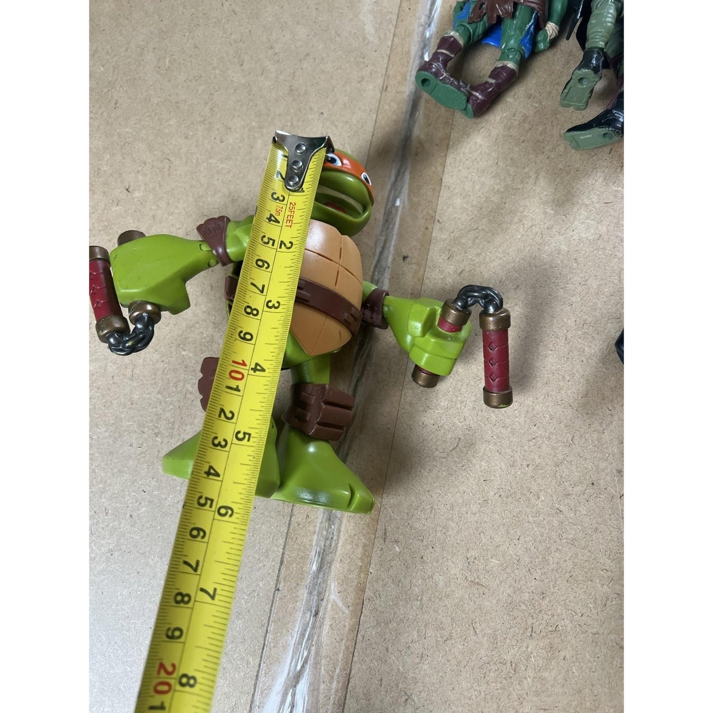 Playmates Teenage Mutant Ninja Turtles Action Figure Mixed Lot Green Unboxed