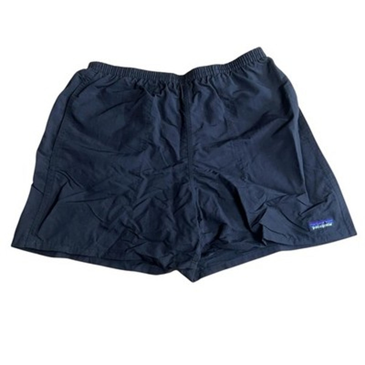 Patagonia Shorts Mens M Black Bermuda Nylon Lined Drawstring Elastic Pockets