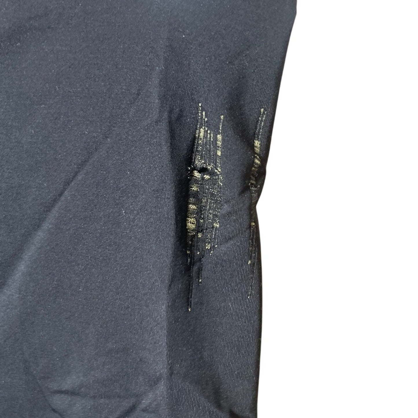 Spandex Women Compression Black Shorts *Dimensions in Picture*