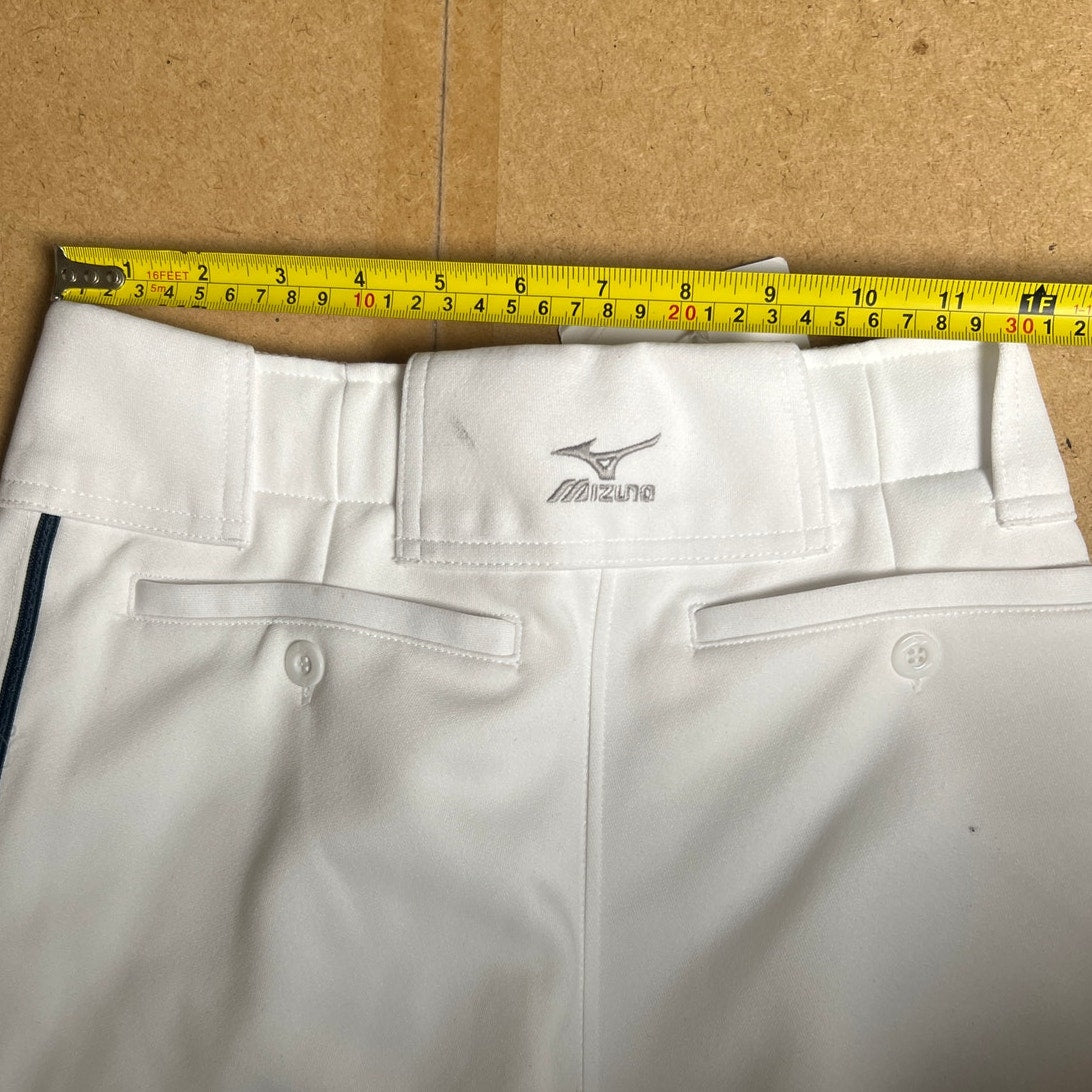 NWT Mizuno Youth White Baseball Padding Pants Size L