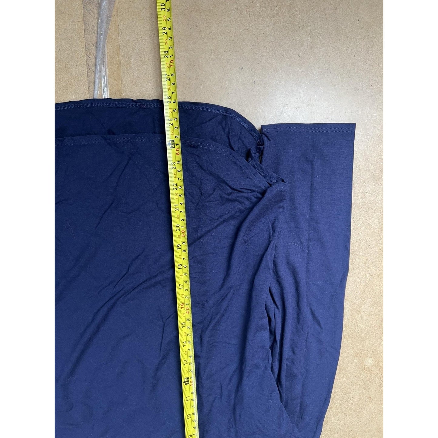EILEEN FISHER Tunic Womens M Blue Round Neck Long Sleeve Viscose Jersey Relaxed