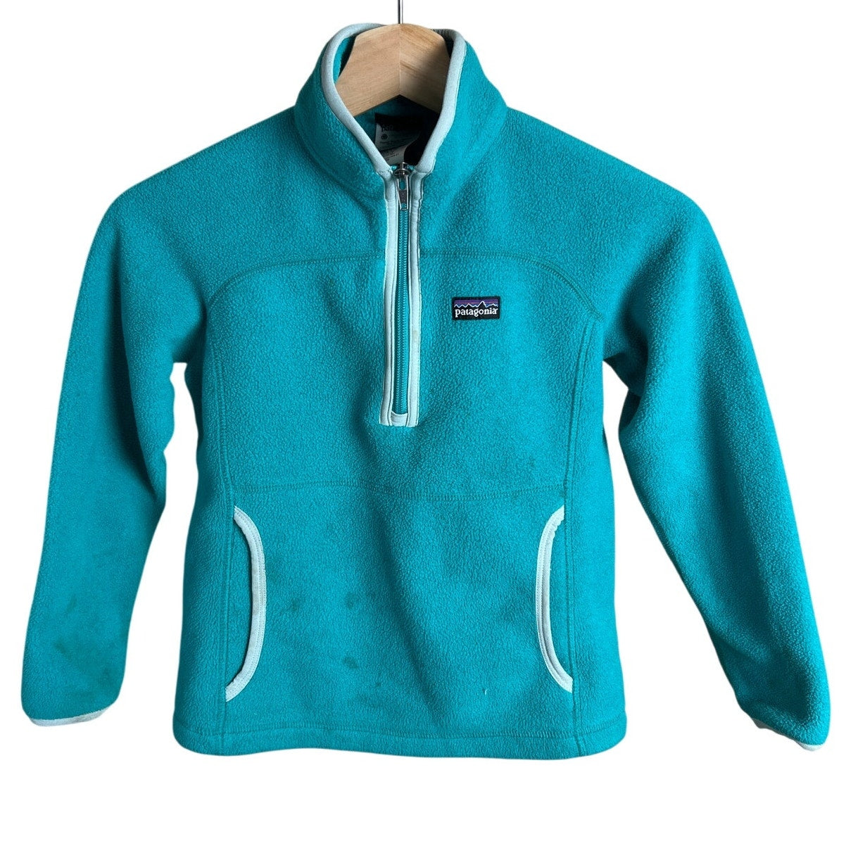 Patagonia Synchilla Girl's S(8) Marsupial Blue Fleece