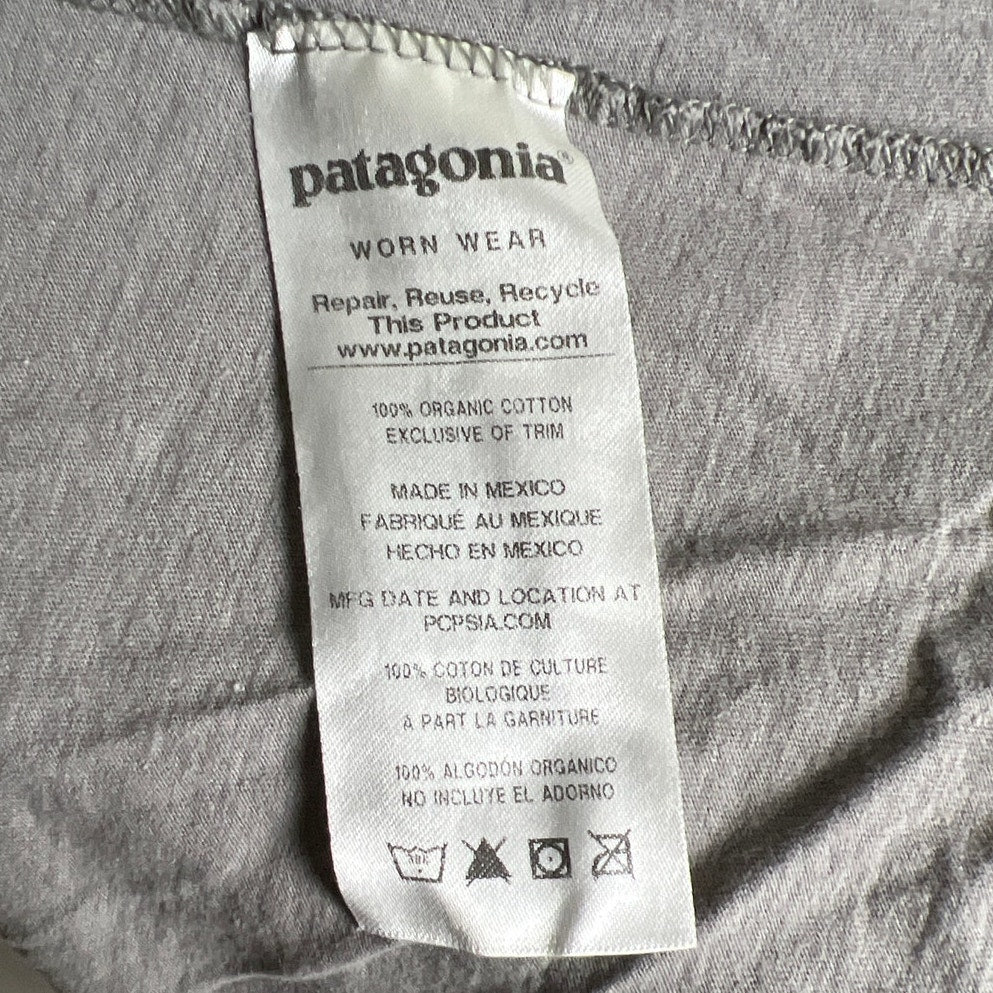 Patagonia Responsibili-Tee Bison Short Sleeve T-Shirt Outdoor Logo Men's M