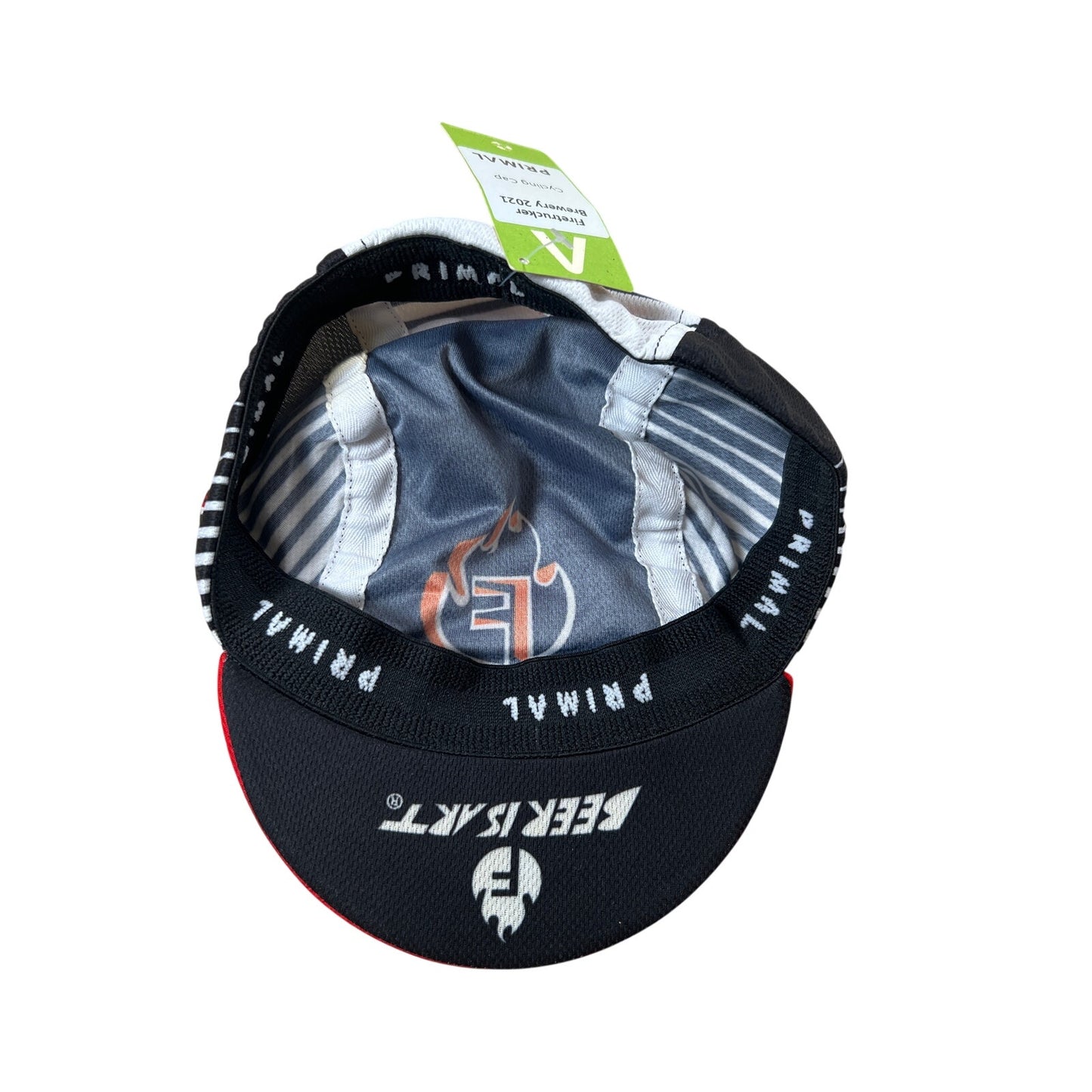 NWT Firetrucker Brewery Branded Cycling Cap