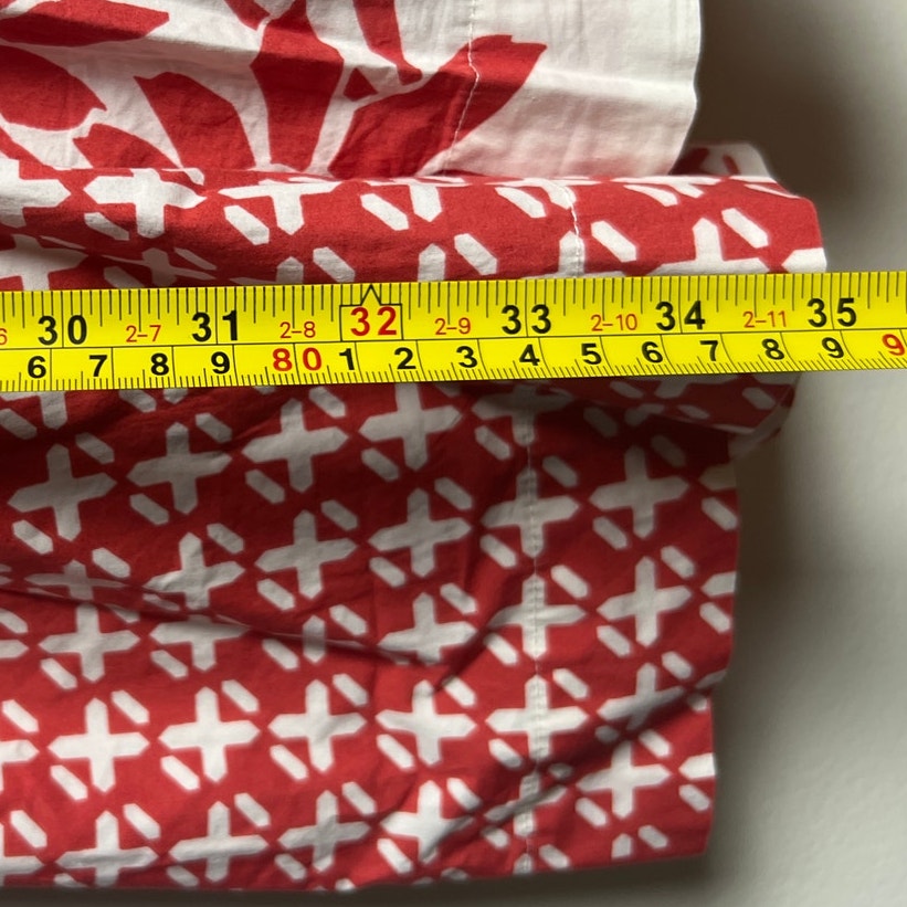 Anthropologie Maeve Printmaker Patchwork Shirt Dress Size M