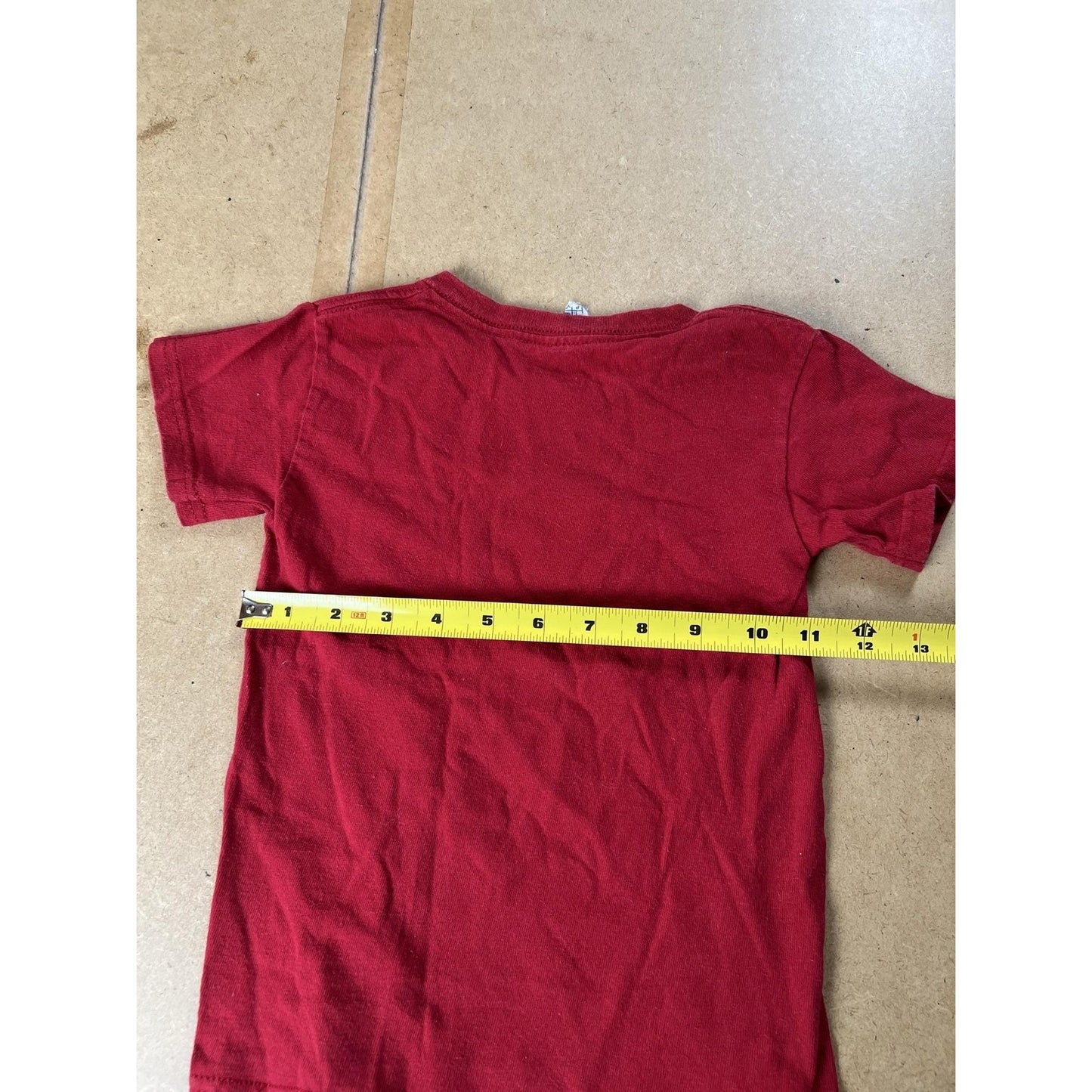 Pro Weight T-Shirt Boys XS Red Kennedy Space Center NASA Logo Graphic Print