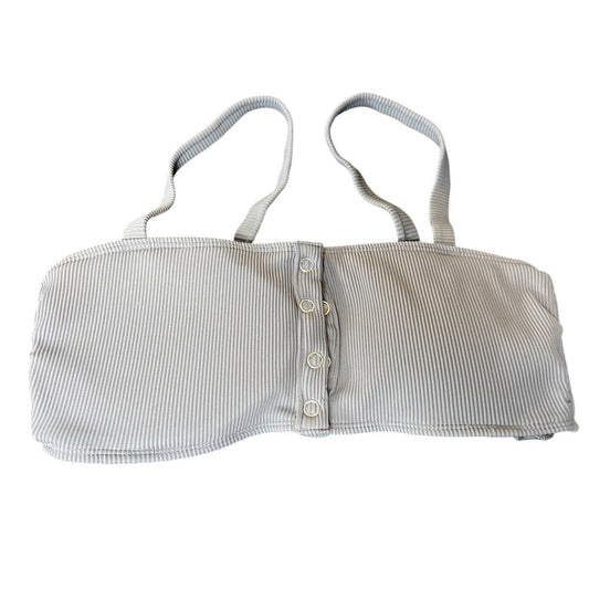 Aerie Size Small Heather Gray Women's Bra Ribbed