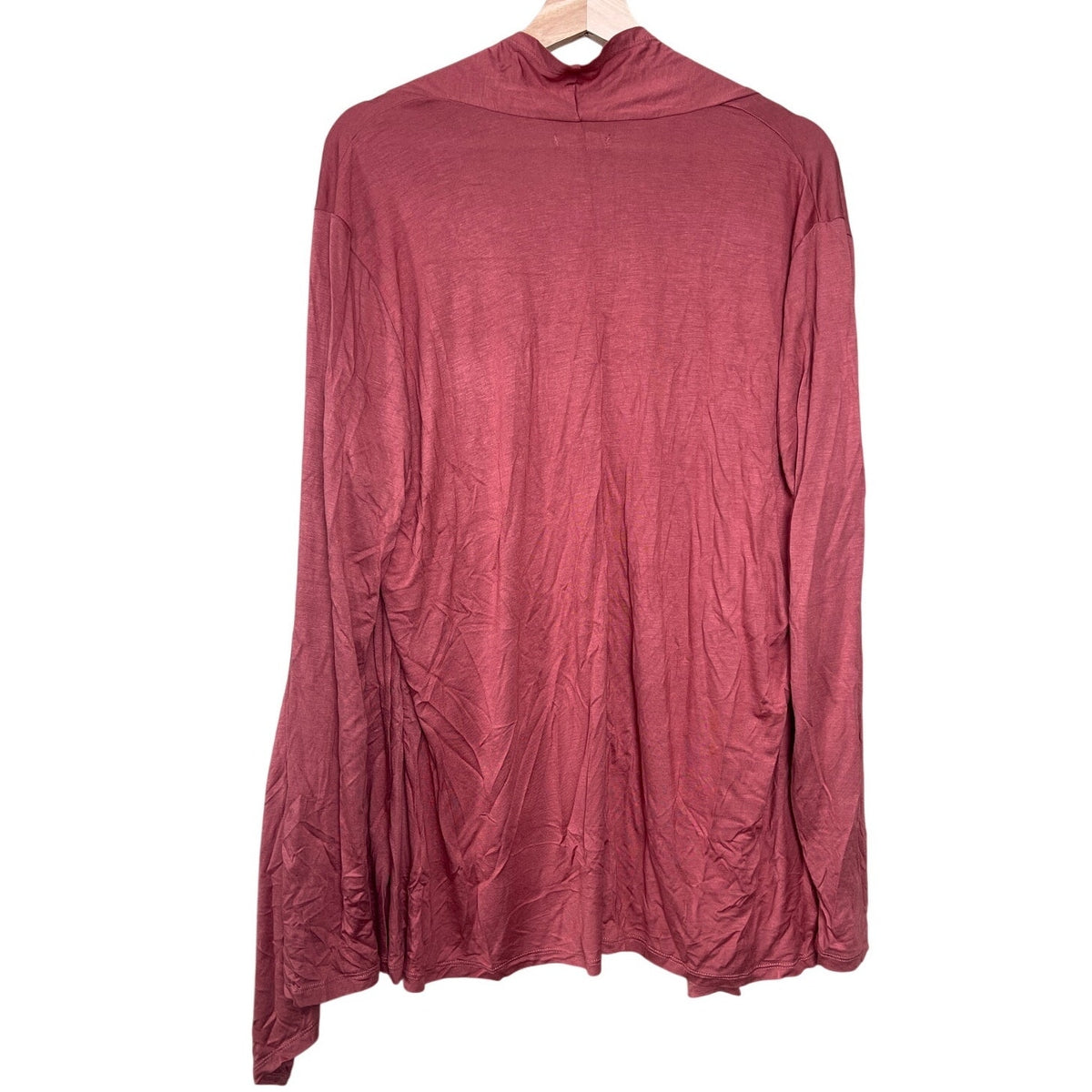 NWT Maurices Maroon Cardigan Women's Size 2XL