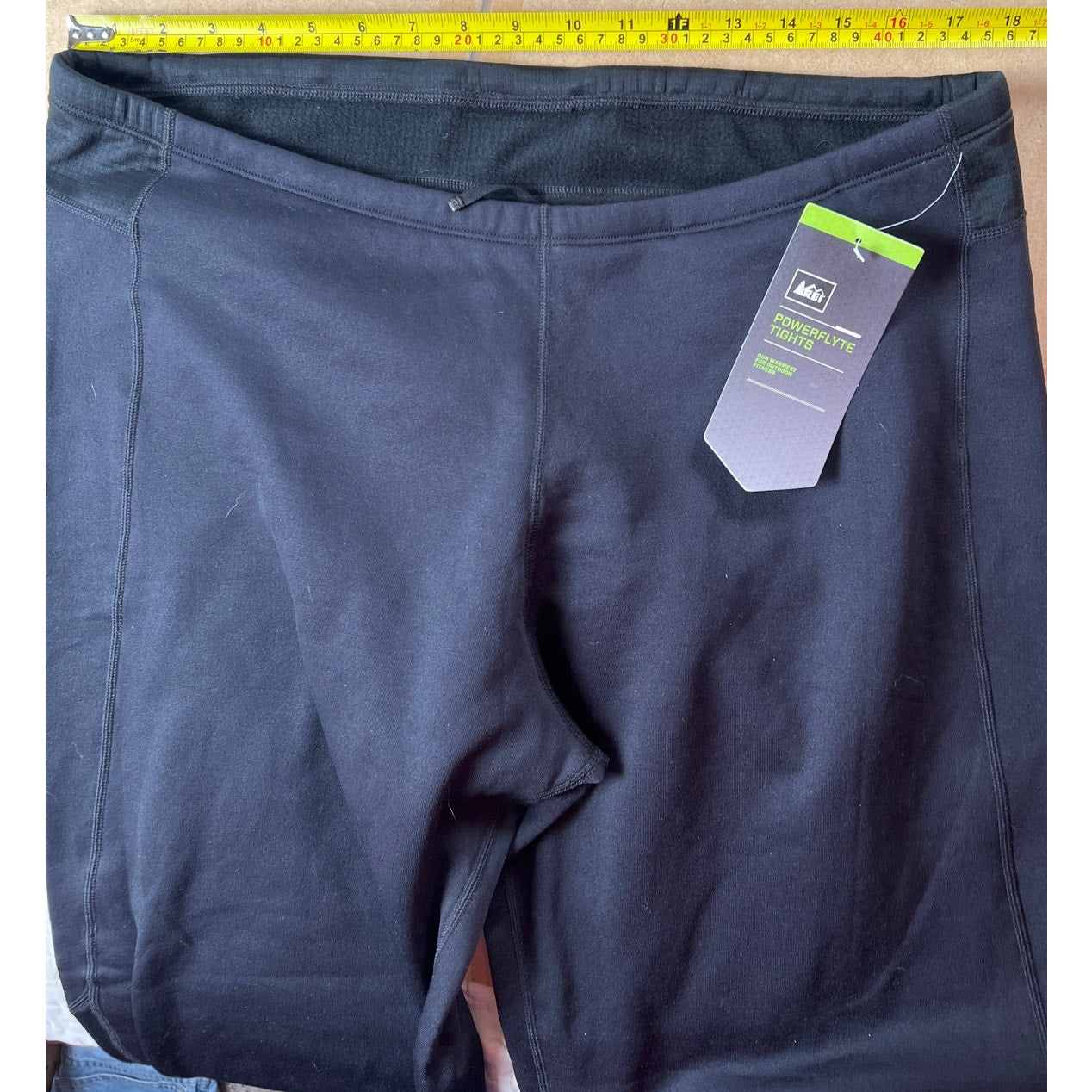 NEW REI Co-op Fleece Pants Flash Hyperstretch Men's XL Black NWT Extra Large