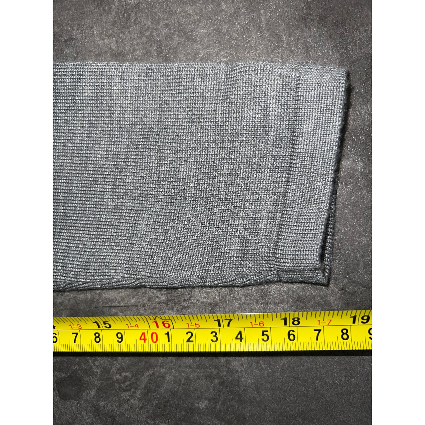 Meister Large 1/4 Zip Wool Blend Men's Sweater