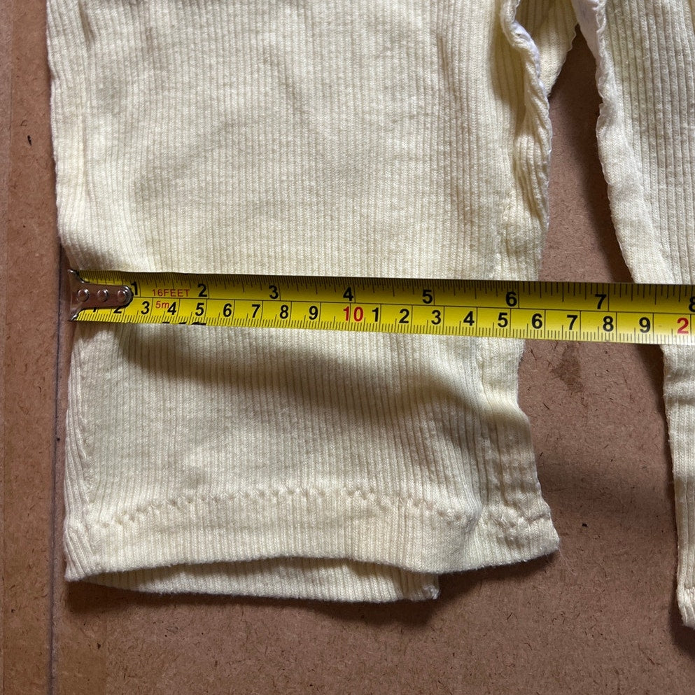 Handmade Toddler Cream And Plaid One Piece One Size
