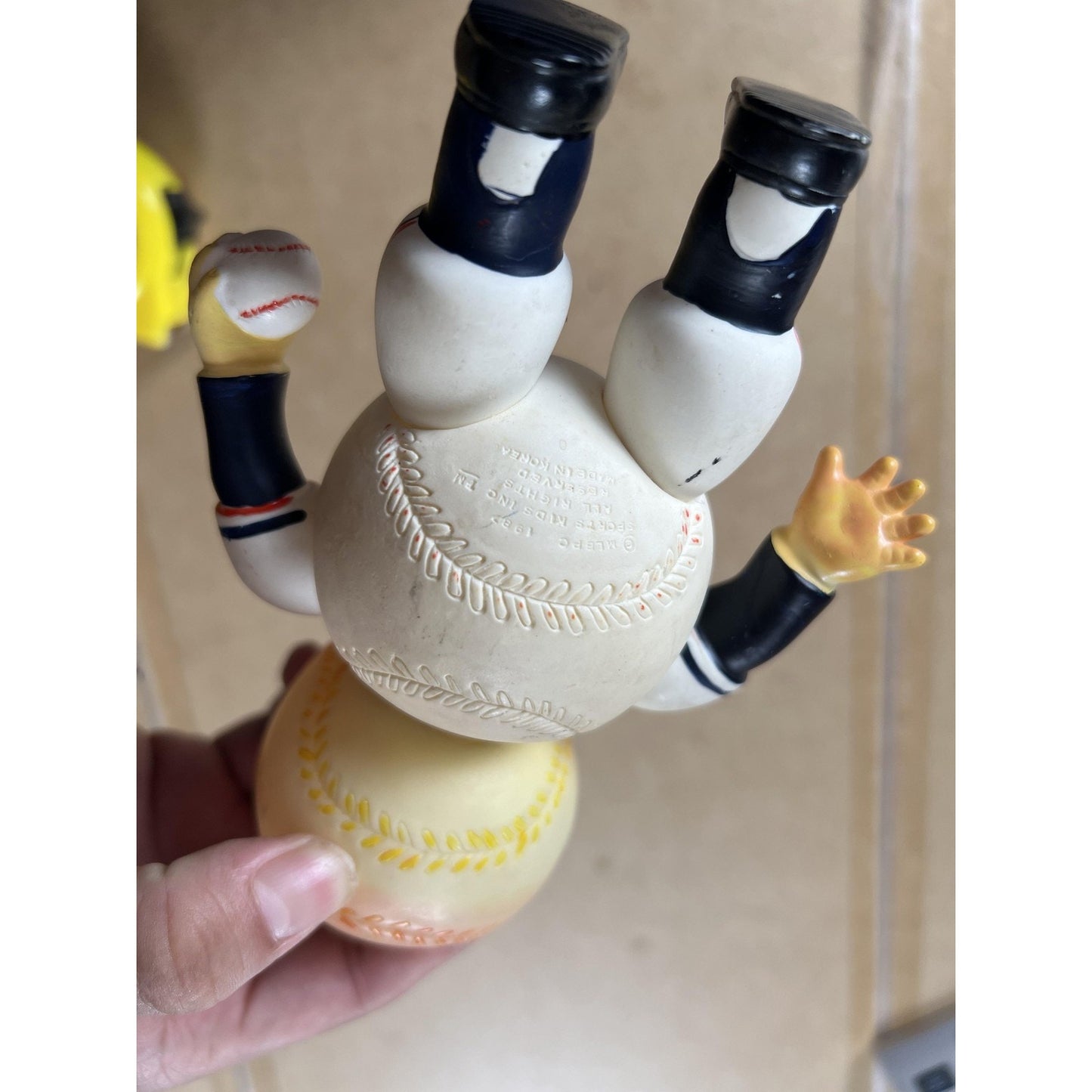 Minnesota Wild Bobblehead White Baseball Collectible Figurine Toy Memorabilia