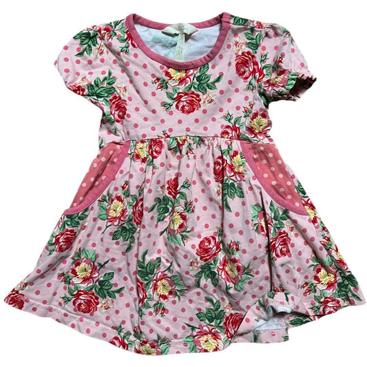 Matilda Jane Toddler Girls Floral Short Sleeve Dress Size 2T