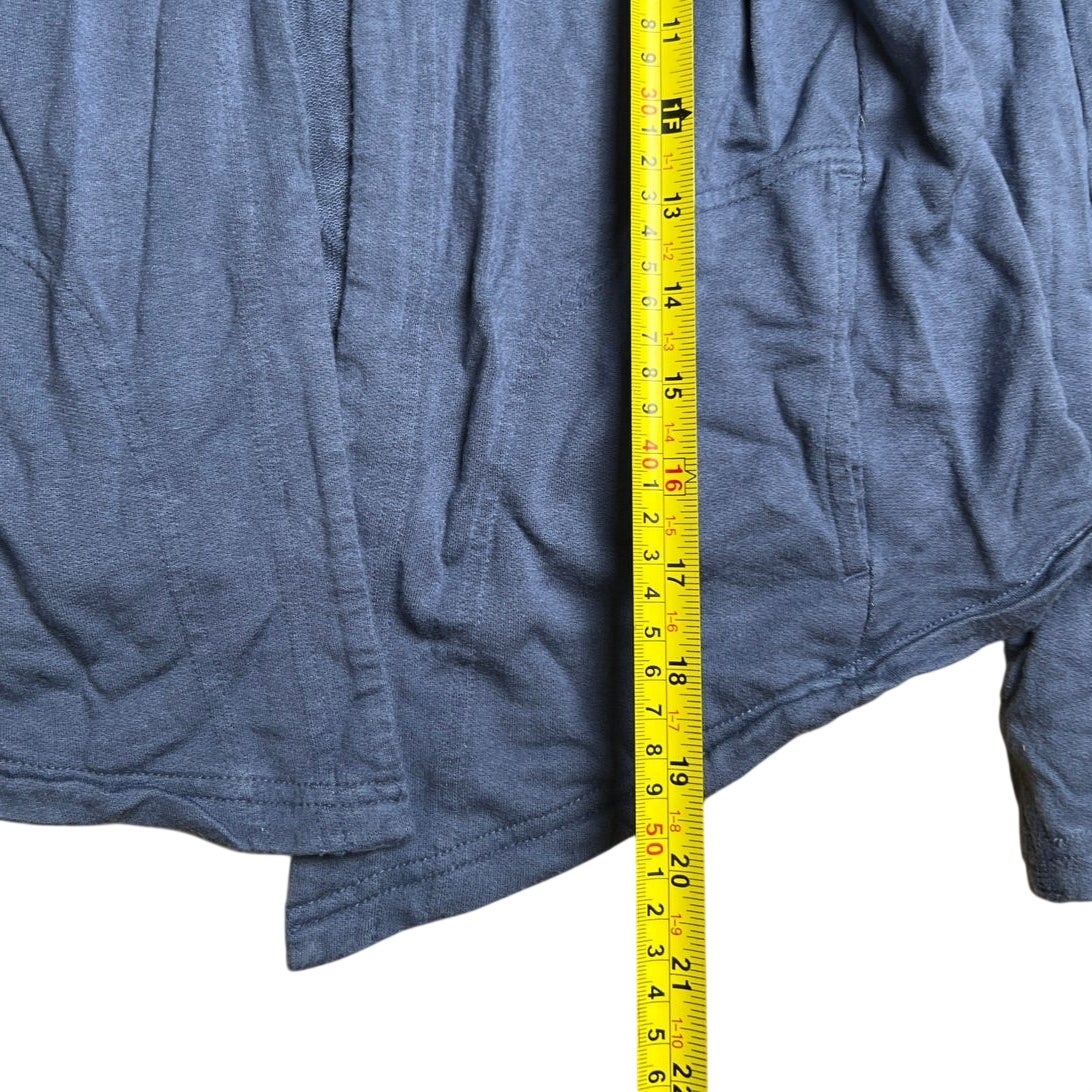 Athleta Girl Size M Activewear Navy Blue Sweater