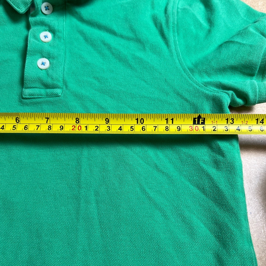 Mini Boden Green Polo Shirt Boys Top Size 7-8Y