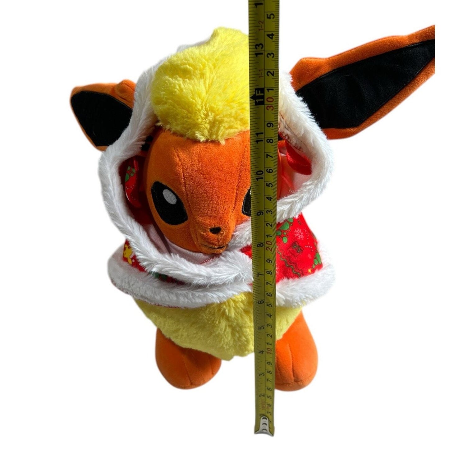 Build-A-Bear Pokemon Flareon Stuffed Plush w/ Sleeper, & Cape Rare No Sound