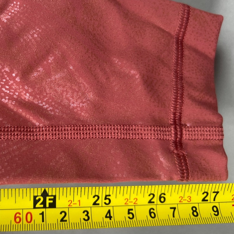 Lululemon Wunder Under Shine Pink Print Size 2