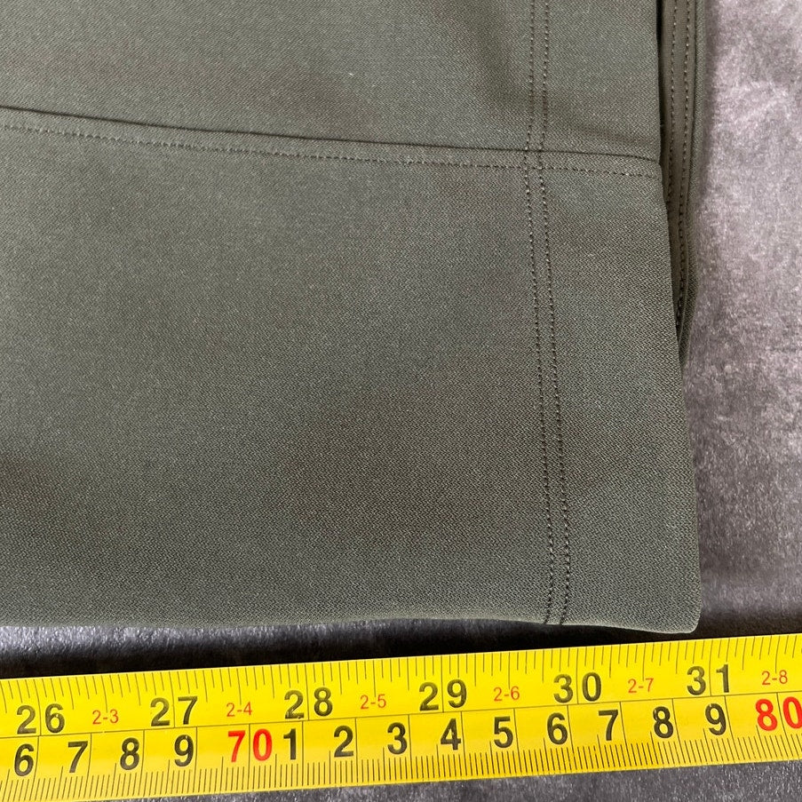 Lululelomen Size 12 NWT Straight Leg Sweats Green Women